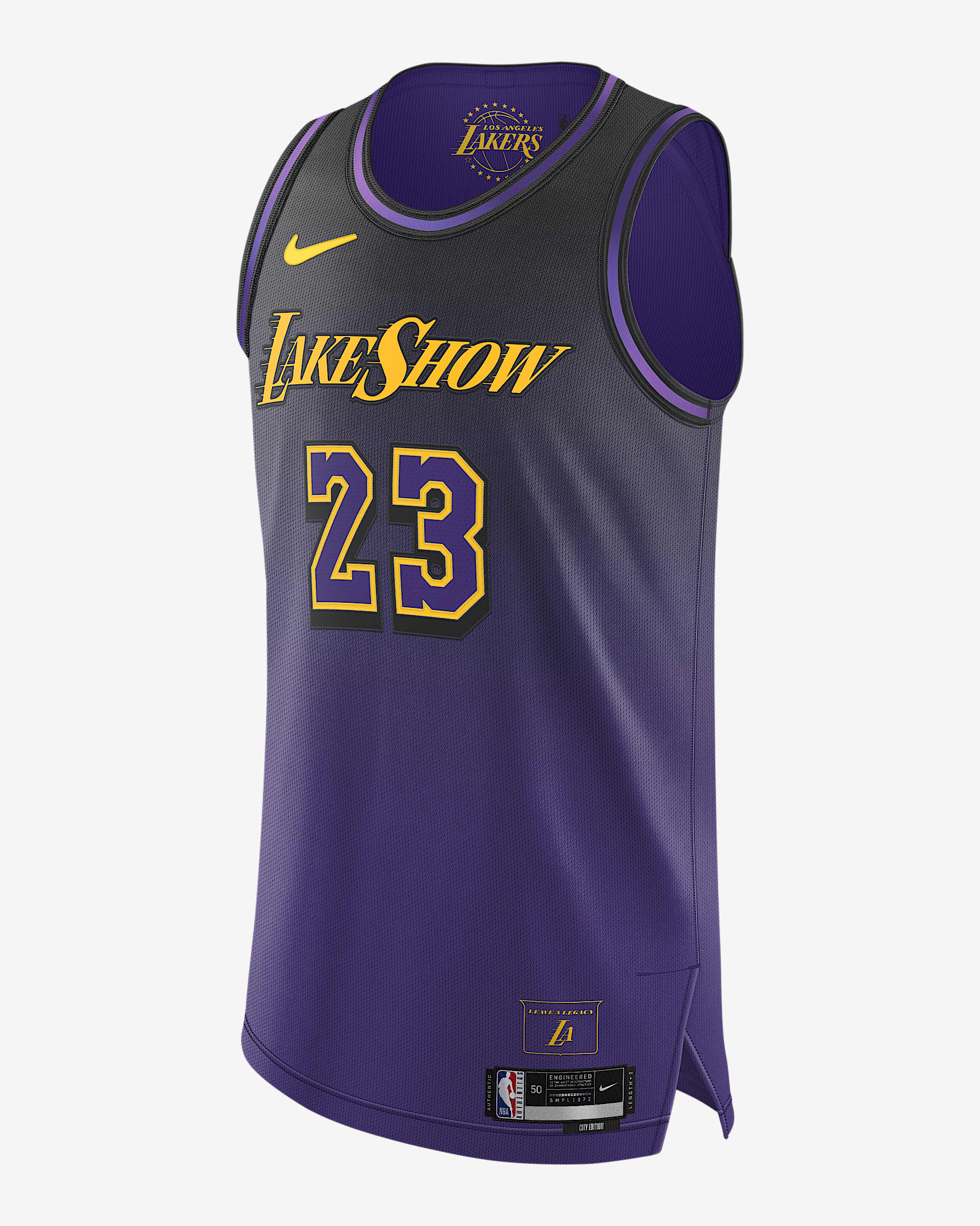 Pánský dres Nike Dri FIT ADV NBA Authentic LeBron James Los Angeles